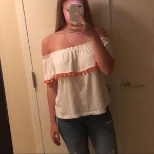 Off the shoulder fun top